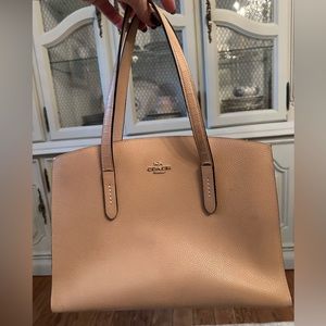 Excellent condition Coach leather cream/beige shoulder bag